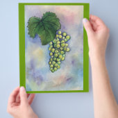 Chardonnay Wine Grapes Flyer (Hand)