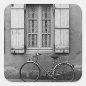 Charentes Bike Marans Quadratischer Aufkleber (Vorderseite)