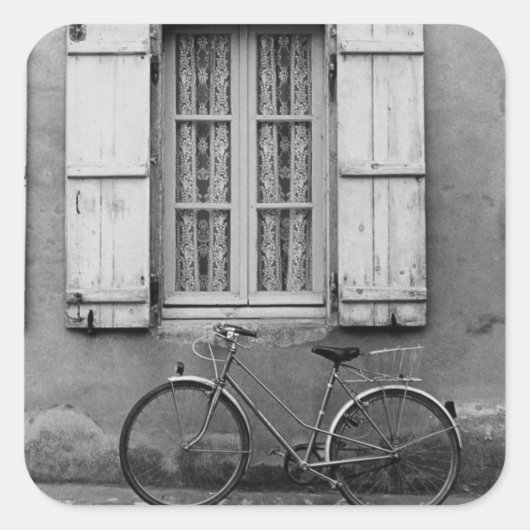 Charentes Bike Marans Quadratischer Aufkleber (Vorderseite)