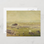 Charge der Picketts aus dem Zivilen Krieg durch Ed Postkarte (Vorne/Hinten)