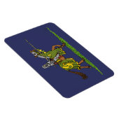Charge Mittelalterlicher Ritter Magnet (Rechte Seite)