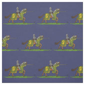 Charge mittelalterlicher Ritter Stoff (Muster)