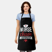 Charge Nurse Coordinator Funny Nursing Gift Schürze (Getragen)