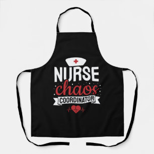Charge Nurse Coordinator Funny Nursing Gift Schürze