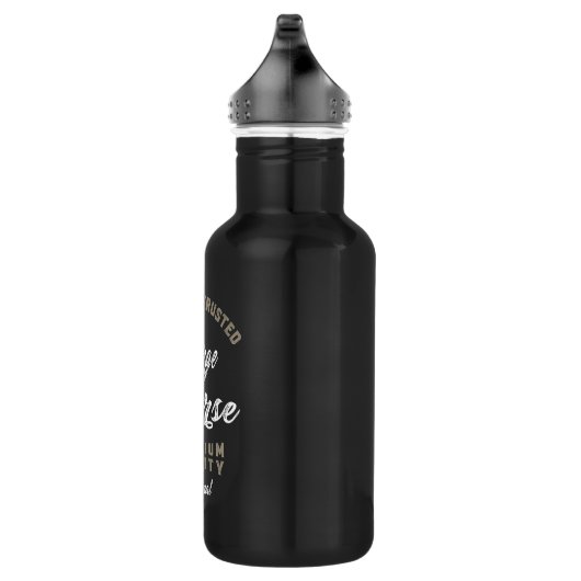 Charge Nurse Edelstahlflasche (Rechts)