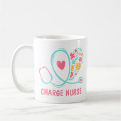 Charge Nurse Geschenk Kaffeetasse (Links)