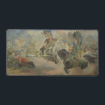 Charge of the Polish Winged Hussars version 2 Schreibtischunterlage<br><div class="desc">The charge of the Polish Winged Hussars at the Battle of Vienna occurred on September 12, 1683. It is widely considered the largest cavalry charge in history, involving approximately 18, 000 to 20, 000 horsemen. The charge was led personally by the King of Poland, Jan III Sobieski, who descended from...</div>