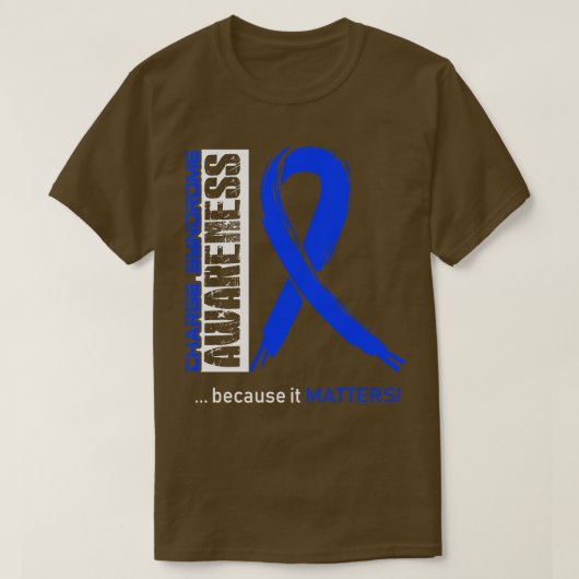 Charge-Syndrom Bewusstsein, weil es in T T-Shirt (Design vorne)