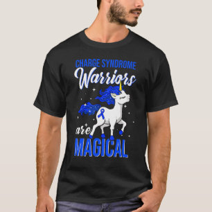 Charge Syndrome Awareness Warrior Unicorn T-Shirt