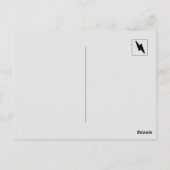 Charge Your Faith – Christian Inspirational Quote Postkarte (Rückseite)