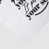 Charge Your Faith – Christian Inspirational Quote  Seidenpapier (Ausschnitt)