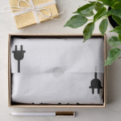 Charge Your Faith – Christian Inspirational Quote  Seidenpapier (Geschenk)