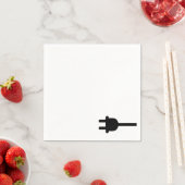 Charge Your Faith – Christian Inspirational Quote  Serviette (Beispiel)