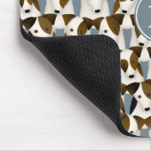 Chargen of Parson Jack Russell Terriers Pattern Mousepad (Ecke)