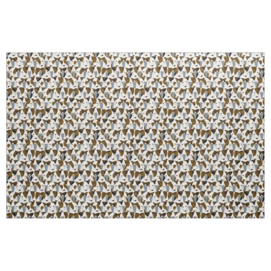 Chargen of Parson Jack Russell Terriers Pattern Stoff (Yard (91,4 cm))