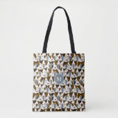 Chargen of Parson Jack Russell Terriers Pattern Tasche (Vorderseite)