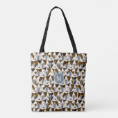 Chargen of Parson Jack Russell Terriers Pattern Tasche (Rückseite)