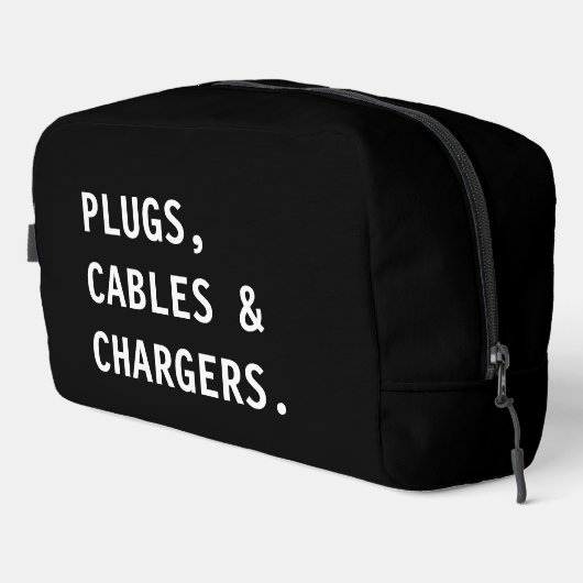 Charger & Cable Organizer,Electronics Accessories  Waschbeutel (Rechte Ecke)
