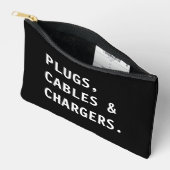 Charger & Cable Organizer,Home Office Travel Pouch Zubehörtasche (Offen)