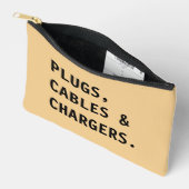 Charger & Cable Organizer,Home Office Travel Pouch Zubehörtasche (Offen)