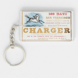 Charger Clipper Segelschiffe 1861 Schlüsselanhänger