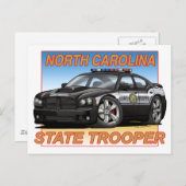 Charger_NC_Black Postkarte (Vorne/Hinten)