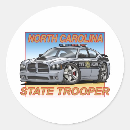 Charger_NC_TROOPER Runder Aufkleber (Vorderseite)