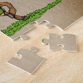 Charging Medieval Knight Jigsaw Puzzle (Seite)