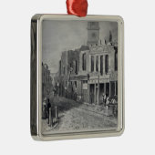 Charing Kreuz, 1830 Silbernes Ornament (Rechts)