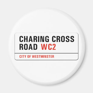 Charing Querstraße, London-Straßenschild Magnet