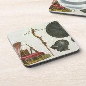 Chariot, Crossbow und Rüstung von Mailand, Untersetzer (Linke Seite)