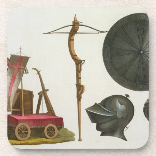 Chariot, Crossbow und Rüstung von Mailand, Untersetzer (Vorderseite)