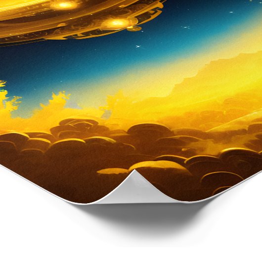 Chariot of God Poster (Ecke)