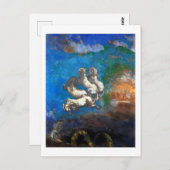 Chariot von Apollo, Redon Postkarte (Vorne/Hinten)