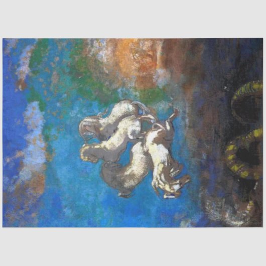 Chariot von Apollo, Redon Seidenpapier (Vorderseite)