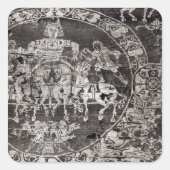 Charioteer Quadratischer Aufkleber (Vorderseite)