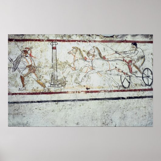 Charioteer und Gladiator aus dem Grab der Poster (Vorne)