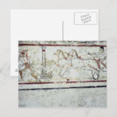 Charioteer und Gladiator aus dem Grab der Postkarte (Vorne/Hinten)