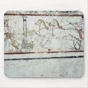 Charioteer und Gladiator, vom Grab von Mousepad