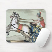 Charioteer, von "L'Antica Rom", 1825 (Farbe Mousepad (Mit Mouse)