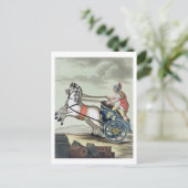 Charioteer, von 'L'Antica Roma', 1825 (farbig bele Postkarte (Stehend Vorderseite)