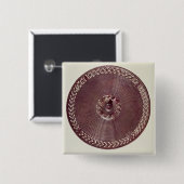 Chariotraddekoration mit openwork Grenze Button (Vorne & Hinten)