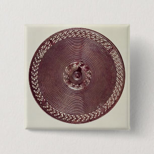 Chariotraddekoration mit openwork Grenze Button