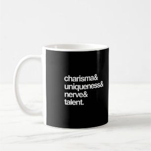 Charisma-Einzigartigkeits-Nerv und Talent Kaffeetasse