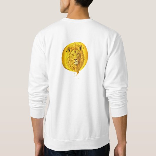 Charisma Tiger T-Shirt – Bold Dopamine Aesthetic Sweatshirt (Rückseite)