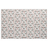 Charismatisch und die Rote Blume Stoff (Fat Quarter (45,7 x 55,9 cm))