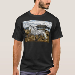 Charismatischer Isländischer Pferdebaseballschlauc T-Shirt