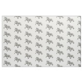 Charismatisches isländisches Pferd Stoff (Fat Quarter (45,7 x 55,9 cm))