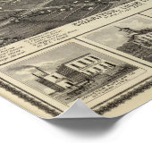 Charité, Iowa-Unternehmen in Davenport Poster (Ecke)