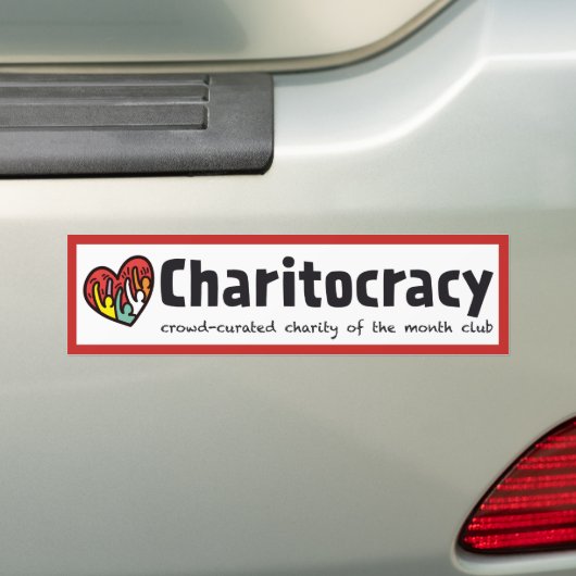 Charitocracy Autoaufkleber (Auf Auto)